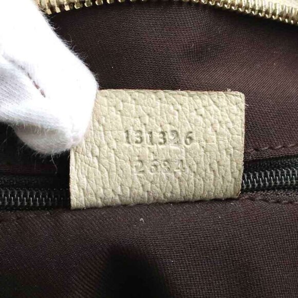 Auth GUCCI Crossbody Shoulder Bag Beige GG Canvas/Leather/Goldtone - e59892a - Picture 12 of 14